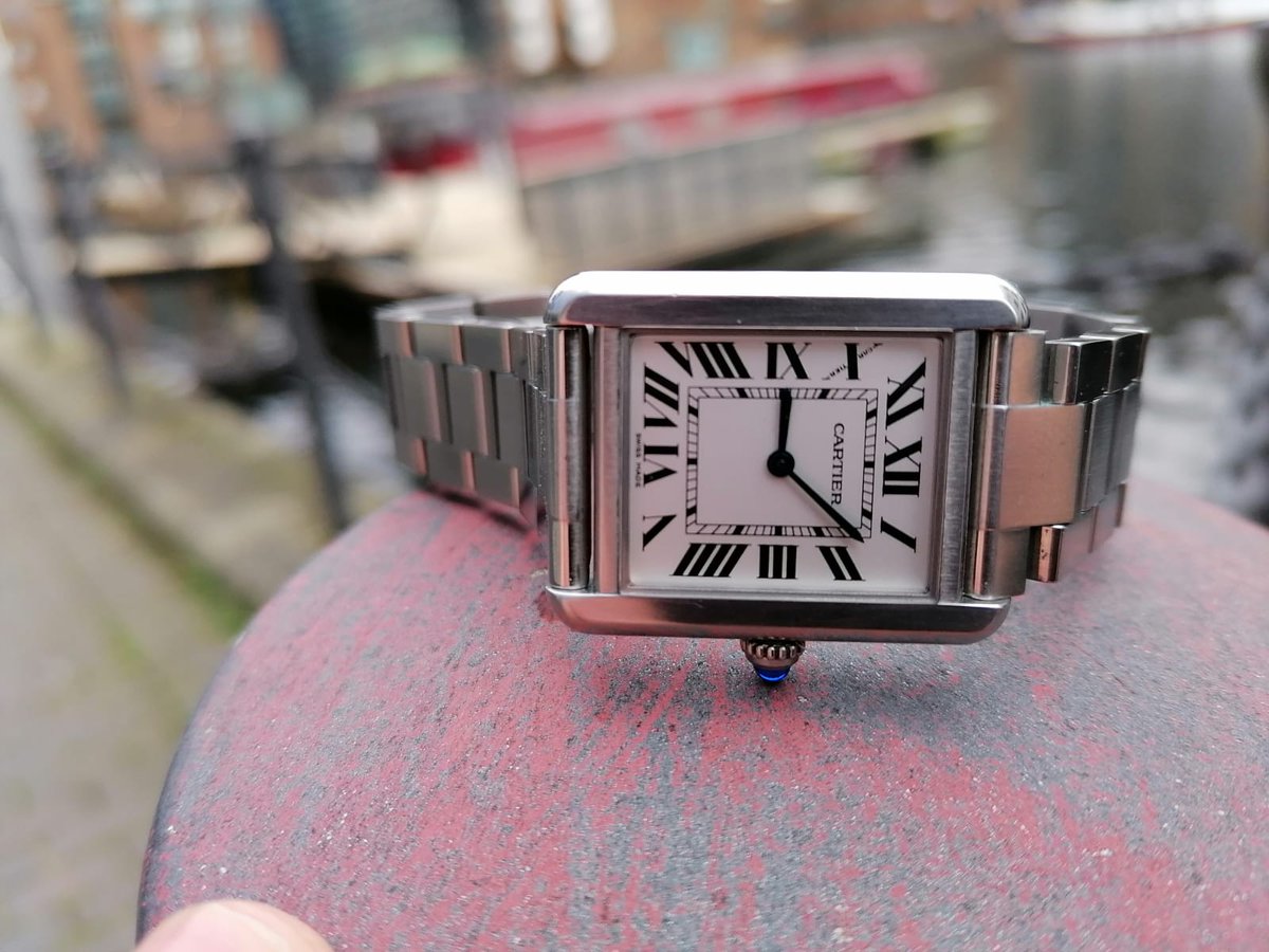 cartier tank solo klocksnack