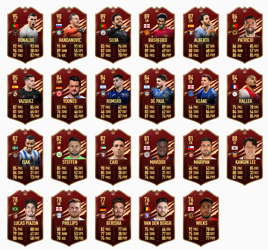MattHDGamer's tweet photo. If I pack 95 Ronaldo or 89 Rashford in my RTG rewards on stream today, I will activate a 24,000 FIFA points giveaway.

RT to enter ❤️

1pm https://t.co/SFrnQIVv8k https://t.co/6o9fIwVplu