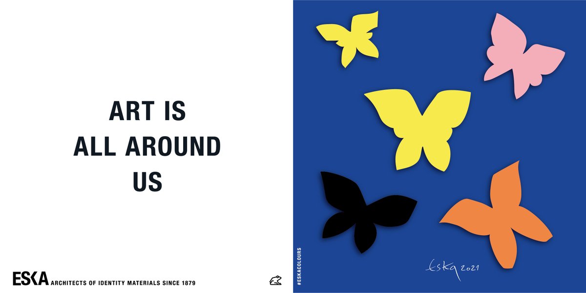 Art is all around us! 
We approach innovators and creators who dare to move forward. 
People who like change: the inventors of tomorrow. 
#eskacolours #eskaboard #eskagallery #premiumboard #luxurypackaging #recycledfiber #circulareconomy #sustainablepackaging #art