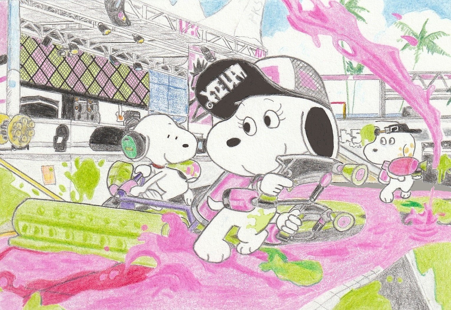 スヌーピーの絵 スヌーピー (@mIzTXkCTcn57RNZ) / X