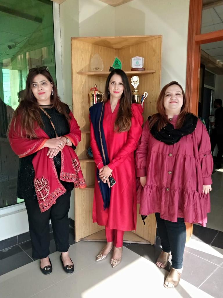 SabaShamim11's tweet photo. Highly pleased to be a part of this event @NadiaBukhariUCL.Thank you for the hospitality at Launch of Equity Pakistan 🇵🇰 🇬🇧 : a collaboration between UCL and Hamdard Islamabad Campus - Official - supported by British Council Pakistan doctHERs and FIP#EquityRx #PharmacyWorkforce https://t.co/uVMjOh6NZL