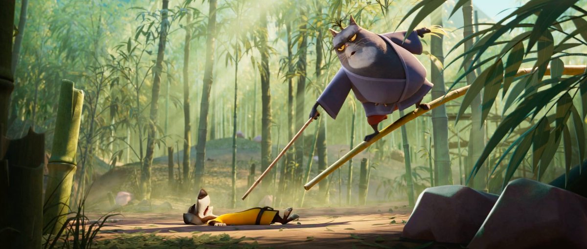 BlazingSamurai_'s tweet photo. Delighted to share some first-look images from Blazing Samurai featuring the voices of @SamuelLJackson, @RickyGervais, Michael Cera, @Djimon_Hounsou, Michelle Yeoh, @GeorgeHTakei and @MelBrooks . #BlazingSamurai @gfmanimation @Cinesite https://t.co/rBqBTvINGp
