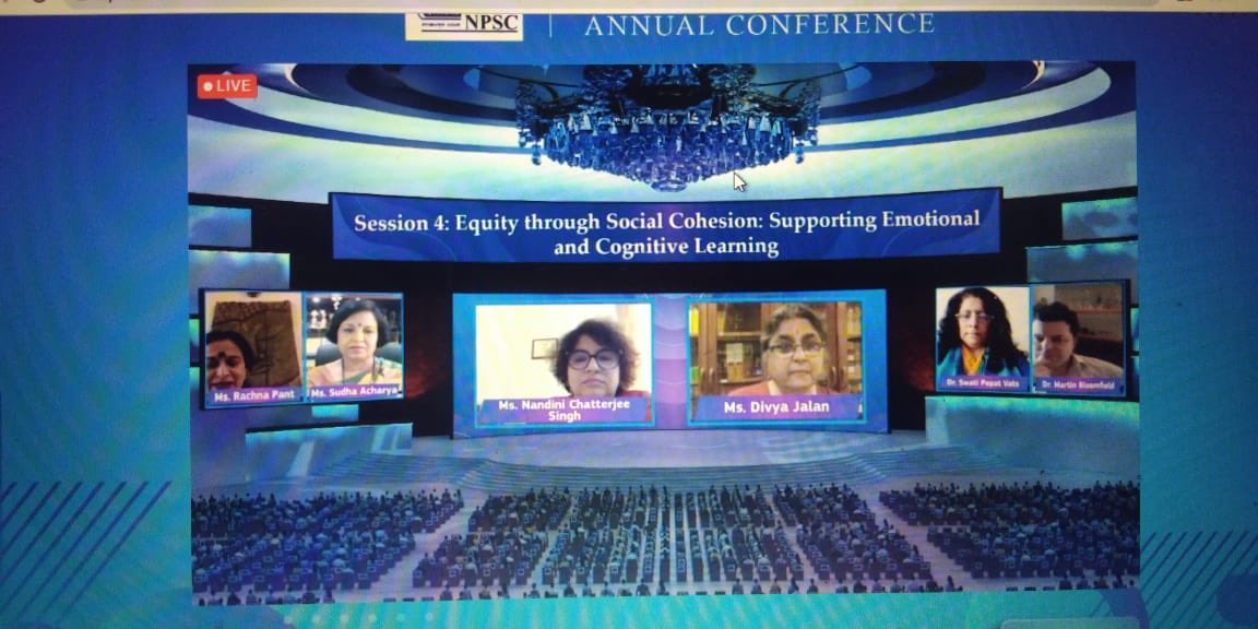 kandhari_ekta's tweet photo. #Selfawareness #selfrecognition and #selfreflection , must for #SEL ,wonderfully explained by Ms. Nandini Chatterjee. Insightful session @NPSC virtual conference @ashokkp @y_sanjay @pntduggal @sdg4all https://t.co/BiRzNv6xHK
