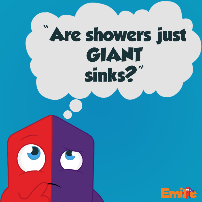 education_emile's tweet photo. #ThursdayThoughts🚿

Well are they?

#kidstalk #parentschat #kidsask #weirdthingskidssay #showers #sinks #fun #hangoninthere https://t.co/pESBQc8rLk
