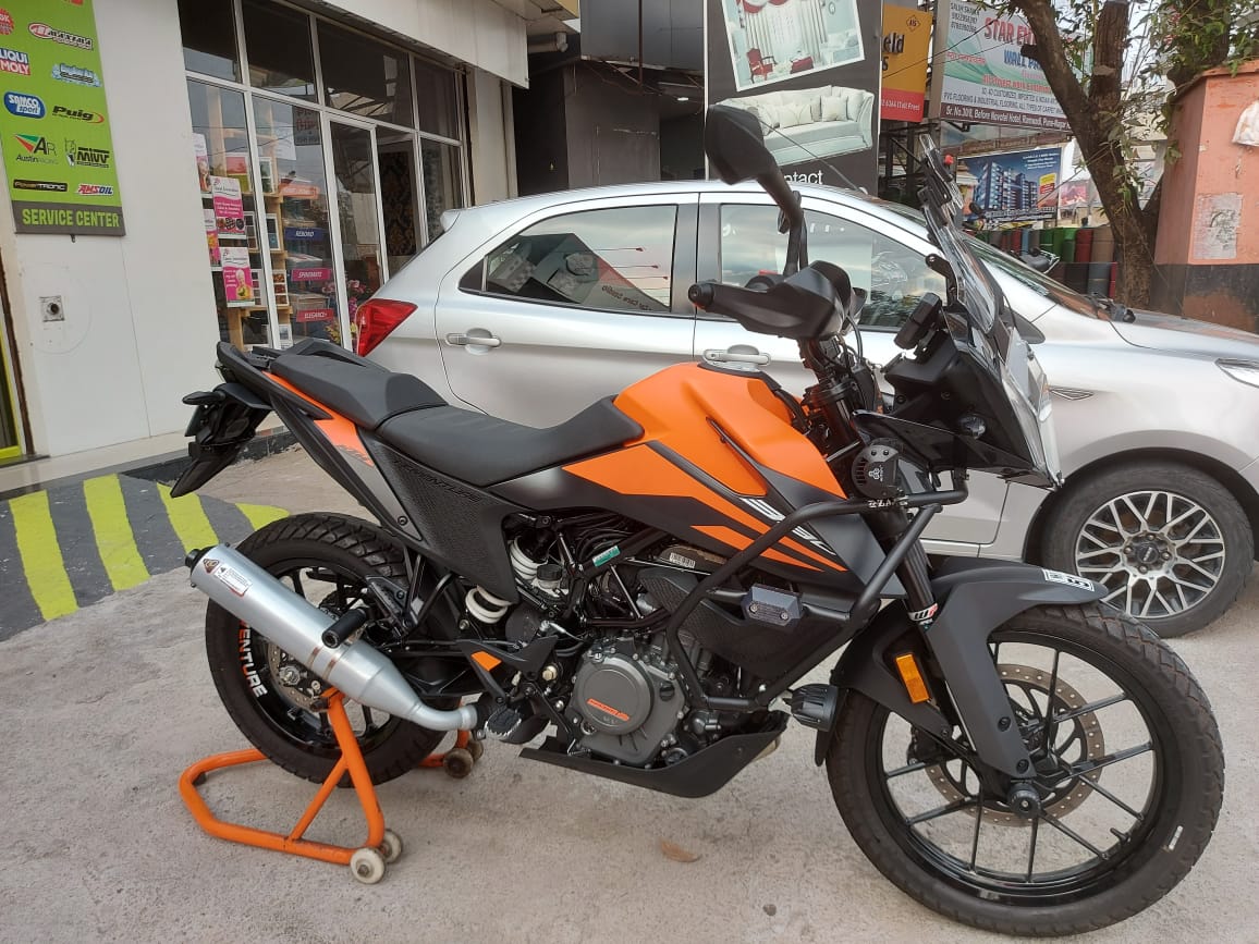 AwegaGreen's tweet photo. World's first #KTM #adventurer390 #BS6 installed with #hempexhaustmuffler @India_KTM @bajaj_ltd with 35% increase in BHP, 50%Lower CO emissions.
 
First project with #bajaj #KTM #AatmanirbharBharat #husqvarna #Hemp #awega #hempexhaust #awegagreentech #exhaust #muffler #hempindia https://t.co/hVKoZbjLez