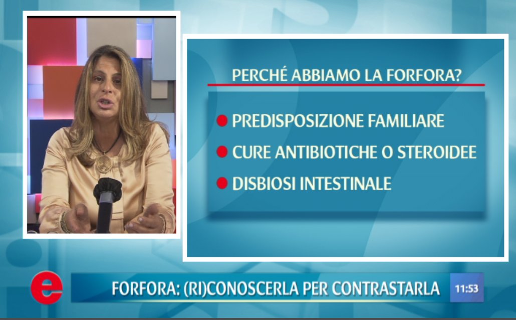 ElisirTv's tweet photo. La #forfora riguarda entrambi i sessi e può colpire varie fasce d’età in qualsiasi periodo dell'anno. Si manifesta però più caratteristicamente ai cambi di stagione, prevalentemente in inverno e primavera. #elisir https://t.co/gta6MH84J5