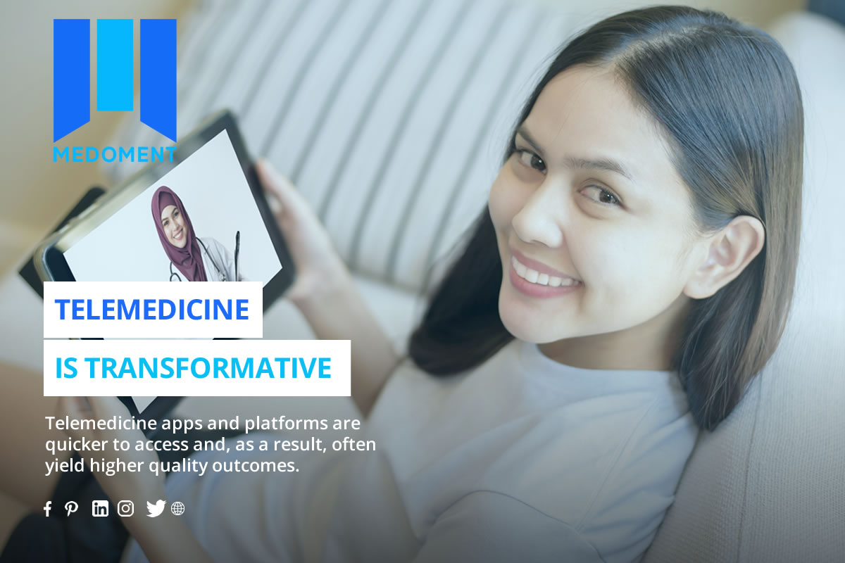 htworkslk's tweet photo. Telemedicine is more than just a convenient alternative to an exam room, or a way to avoid personal contact with someone who may be sick.
Telemedicine is Transformative.
#telemedicine #medoment #patientengagement #uae #saudiarabia #htworks https://t.co/dRBW4vbdQc