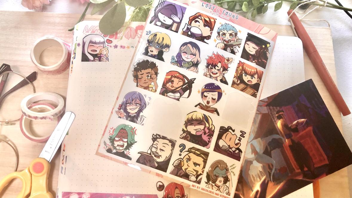 Lost &amp; Found Leftover sales close in less than 3 days, on Feb 28th! Don't miss out!

We've got a few of our vinyl 20-sticker sheets left! Priced at $8 USD. They're super cute and great for journaling 💕 

Shop: tinyurl.com/lfcartel
