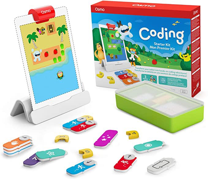 HainaultBargain's tweet image. Osmo Coding Starter Kit for iPad - 3 Hands-on Learning Games - Ages 5-10+ - Learn to Code, Coding Basics & Coding Puzzles - iPad Base Included
RRP £99.99, now £68.79
Link: amzn.to/3bSmU7F #ad
#codingstarterkit #learntocode #codinggames #learningtoys #learnfromhome
