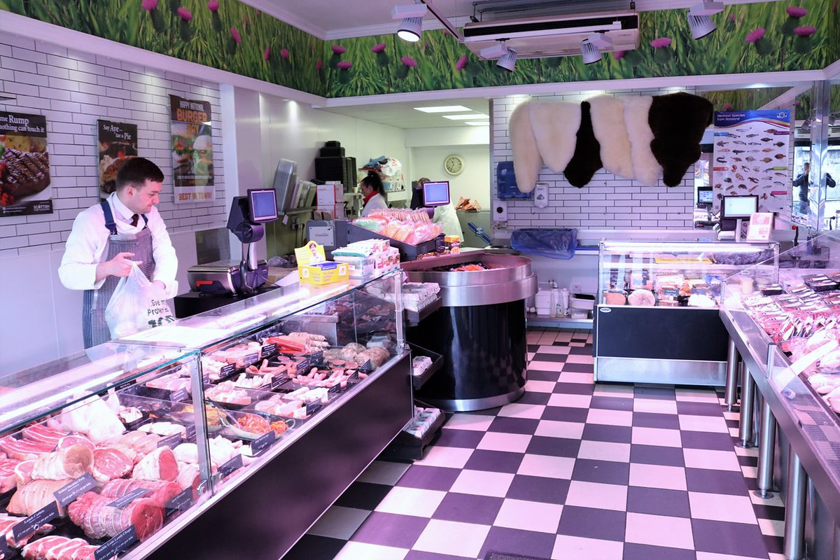 scotchbutchers's tweet photo. A very warm welcome to new members Charles Wilson in Corstorphine. Long established business within Edinburgh and Masters of their Craft. Prime Scotch Beef purchased from local auction marts.#scotchbeef #scotchlamb #speciallyselectpork Quality Meat Scotland (QMS) https://t.co/9XkCKgVM8S