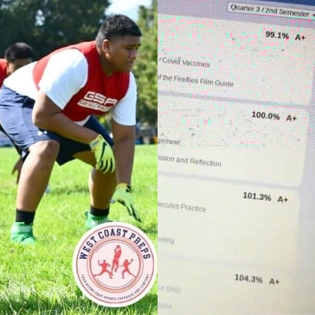 IAMFitness510's tweet photo. Congratulations to our guy 2023 OL/DL @molomona1 Aka Big Ice Cream joining our @Fremont_Tigers 4.0 GPA club for this marking period that's ending 💪🏾💪🏾💪🏾
It's Just Different Over Here...
#WinTheDayWinTheWeek
#TheTigetWay
#InTheFWeTrust https://t.co/V9OKABxp3T