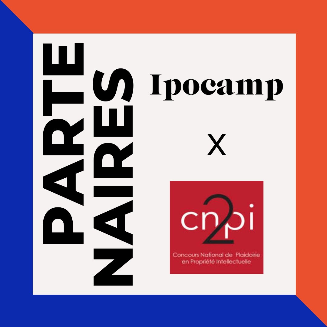 ipocamptm's tweet photo. #Ipocamp est #partenaire du Concours National de Plaidoirie en Propriété Intellectuelle !

A partir du 25 février, 18 équipes issues de Master en Propriété Intellectuelle pour soutenir des thèses opposées.

Rendez-vous les 1er et 2 avril 2021 pour l’annonce des lauréats ! https://t.co/rL2VO2985G