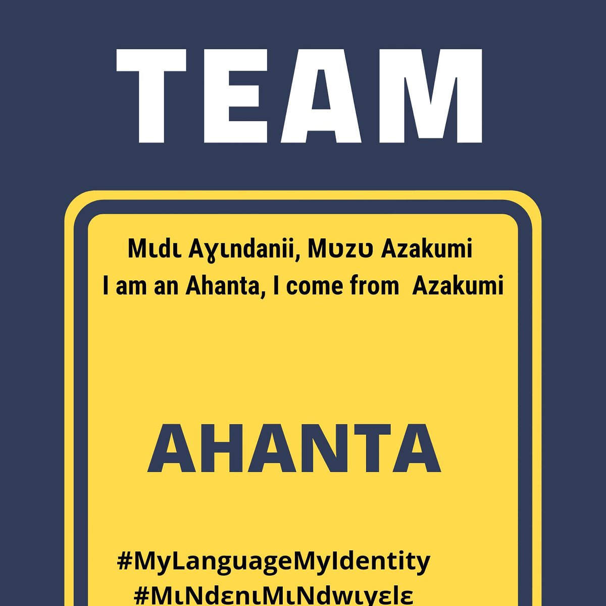 Benyiakofikyei's tweet image. #MyLanguageMyIdentity
#MɩNdɛnɩMɩNdwɩyɛlɛ
#Ahantatotheworld
#custodians
#ourlanguageouridentity
