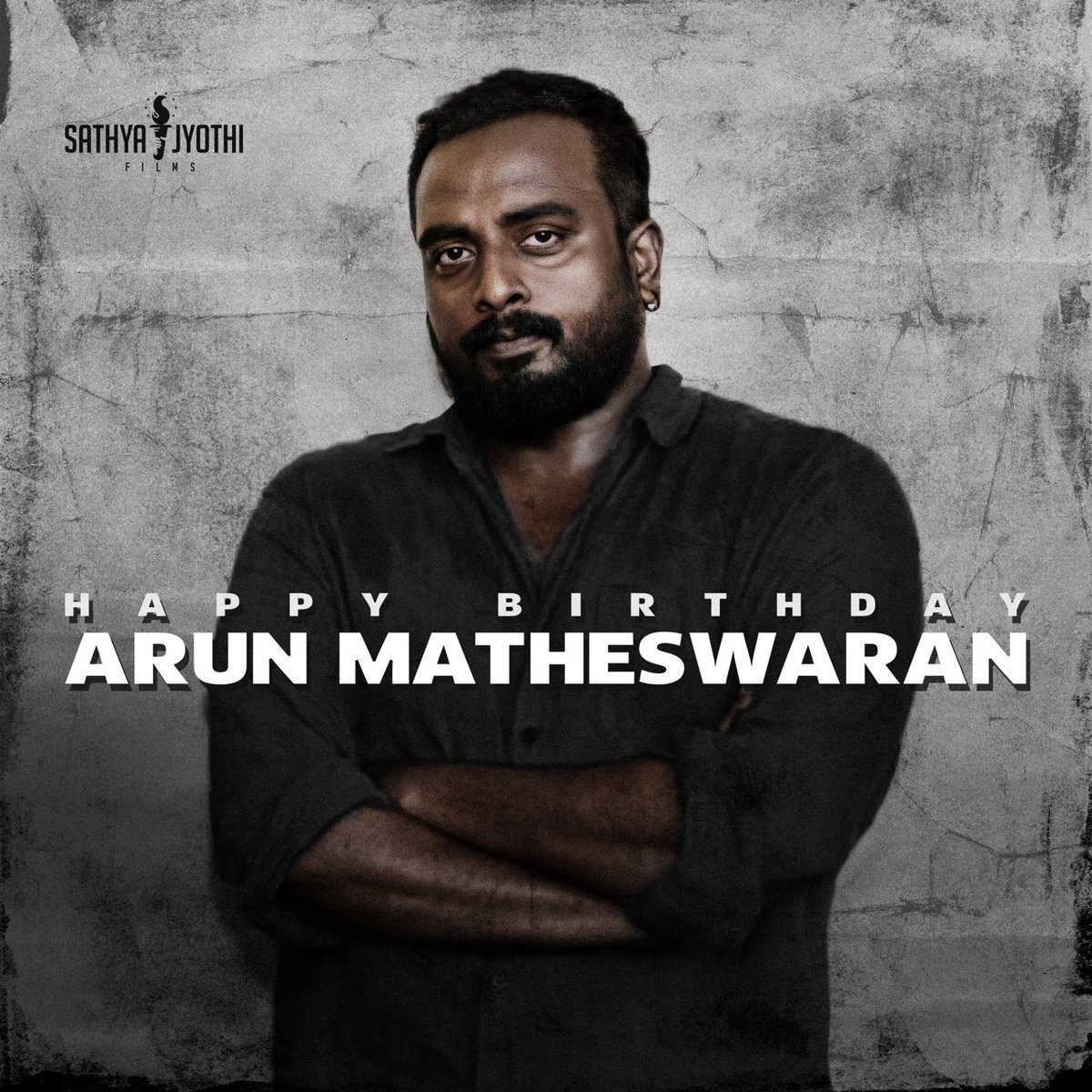 Wishing Director ⁦@arunmatheswaran⁩ A Happy Birthday from the entire team of Sathya Jyothi Films.