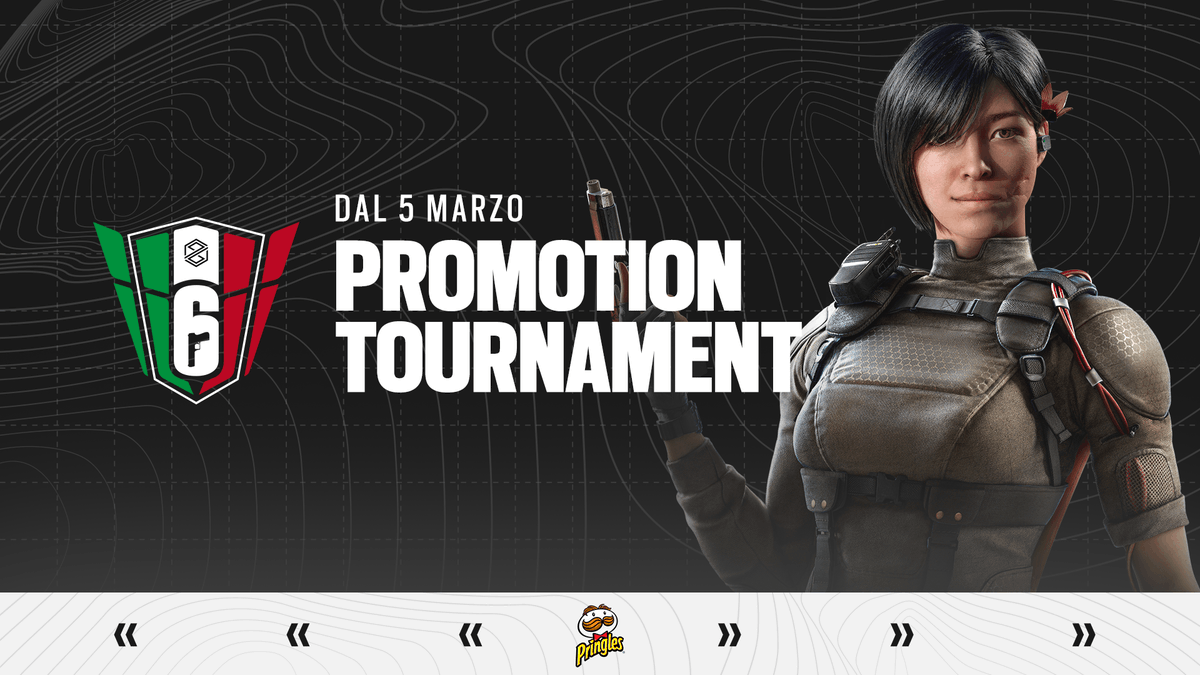 PGEsportsIT's tweet photo. Operatori, tenetevi forte! 
Sta tornando il Promotion Tournament! 🚀

Crea il tuo team e conquista la possibilità di giocare il campionato italiano di @Rainbow6IT, il #PGNATS! 🔥

Le iscrizioni sono aperte ➡️https://t.co/q0HLL67M2p https://t.co/9b7P9emH3L