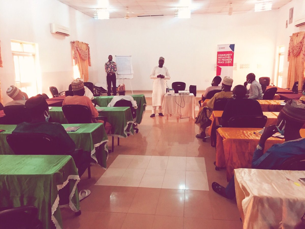 IMC Nigeria (@imc_nigeria) on Twitter photo Interest Based Negotiation and Mediation Training for Kajuru LGA, Community Leaders in Kaduna state. Under the Community Initiative to Promote Peace (CIPP). Organized by Mercy Corps Nigeria, supported by IMC/PARE. From 22nd - 24th February, 2021. <a href="/mercycorps/">Mercy Corps</a> <a href="/GovKaduna/">Governor of Kaduna</a> <a href="/USAID/">USAID</a> Interest Based Negotiation and Mediation Training for Kajuru LGA, Community Leaders in Kaduna state. Under the Community Initiative to Promote Peace (CIPP). Organized by Mercy Corps Nigeria, supported by IMC/PARE. From 22nd - 24th February, 2021. <a href="/mercycorps/">Mercy Corps</a> <a href="/GovKaduna/">Governor of Kaduna</a> <a href="/USAID/">USAID</a>