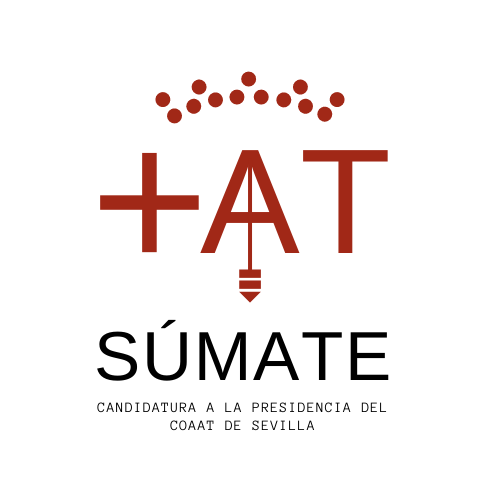 suma_AT's tweet photo. SÚMATE a nuestra Candidatura a la presidencia del COAAT de Sevilla.

#SumAT #Sumate #EleccionesCOAATSE2021 https://t.co/Uh3a9qRx5k