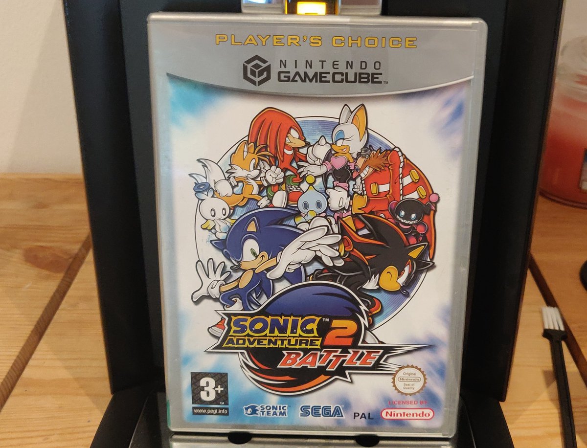  #100Games100DaysDay 36/100: Sonic Adventure 2 Battle ( #Gamecube, 2001)Got half way through before my save file got corrupted... But before that.. Thoroughly enjoyed it. Much more refined than the original, which makes it all the more playable.