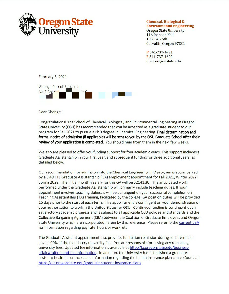 FabusoIaG's tweet image. TWITTER PEOPLE HELP ME O!

I just received 3 FULLY FUNDED Ph.D scholarships abroad.

I have invested all my  Allawee into this and I have no more money to process supplementary fees, flights, and accommodation.

Please, help me keep this dream alive.

Retweet and donate below.