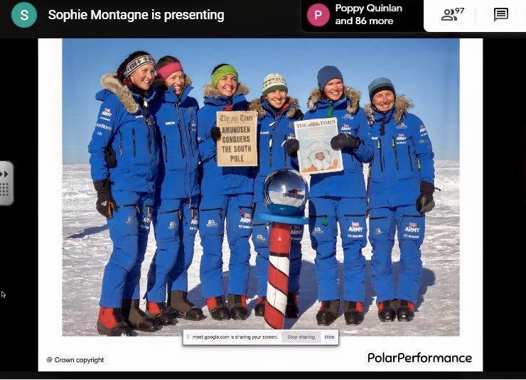 Years 4, 5 and 6 enjoyed a fantastic talk from Sophie Montagne this morning about her experiences on the Ice Maiden expedition walking across Antarctica. polarperform.co.uk
