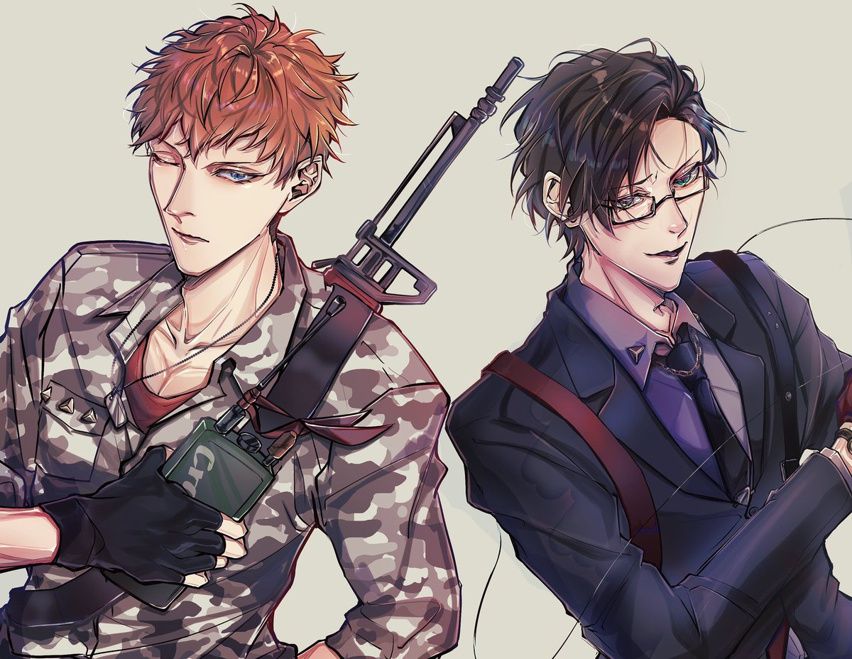 ヒプマイ うちの理銃でも見てくれ さい 原稿のイラスト