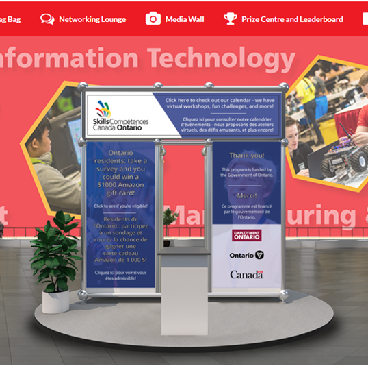 Come check out the @SkillsOntario booth today, we're talking all things #SkilledTrades &amp; #Technology at #LevelUpWithSkills