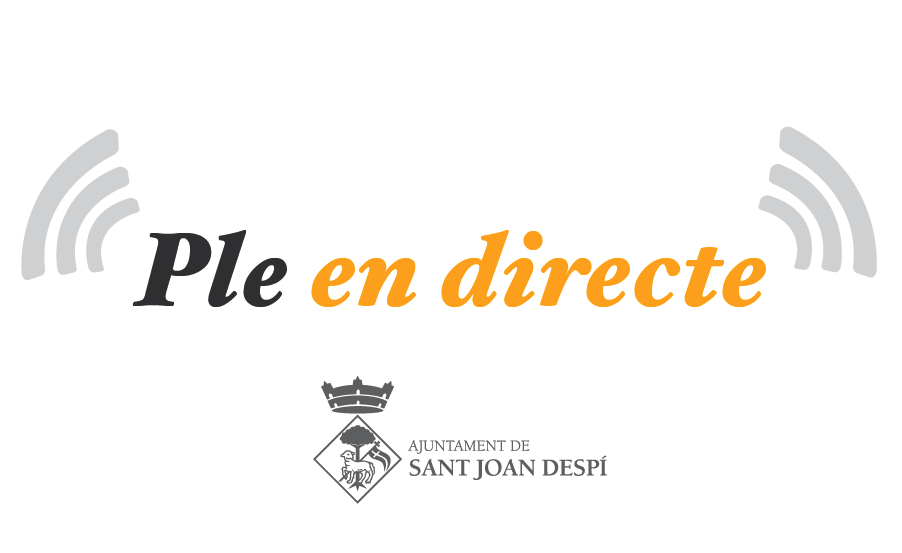 AjSJDespi's tweet photo. #Pleendirecte ▶️ Avui a partir de les 20 h podeu seguir en directe el Ple Municipal corresponent al mes de febrer.
👉 La sessió plenària es podrà seguir en directe a través del Canal de YouTube de Despí TV https://t.co/oOzszWST3F https://t.co/OueFENJFM7