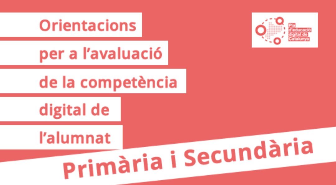 centresenlinia's tweet photo. 🗣 Us convidem a consultar les «Orientacions per a l'avaluació de la Competència Digital de l'alumnat» dins l'#eix1 del Pla d'Educació Digital de Catalunya #PEDC
⚫ Primària 🔗 https://t.co/7pOas9hJtq
⚫ Secundària 🔗 https://t.co/JHywqXuAY2
#alscentres #DGIRCD https://t.co/UuVGOs4Ga1