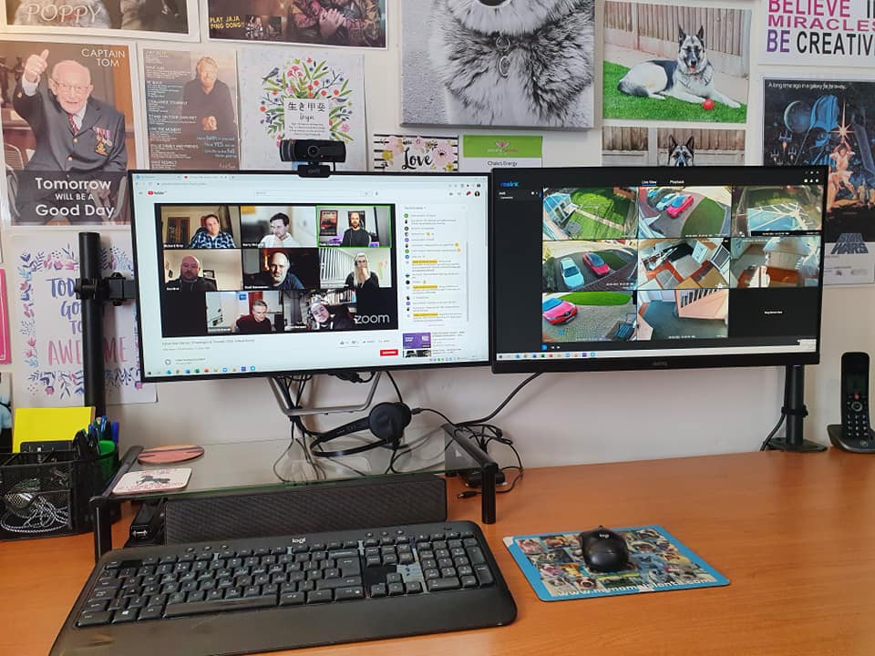 cybergeekgirl's tweet photo. #ComputerGate is now resolved, my new computer arrived having been repaired this morning, and hubby is forgiven for breaking it 2 hours after it arrived last week.

The first thing I did was catch up with last nights #CyberWarStories @StuHirstInfoSec @HollyGraceful 🥰🥰 xx https://t.co/26k3eKjiga