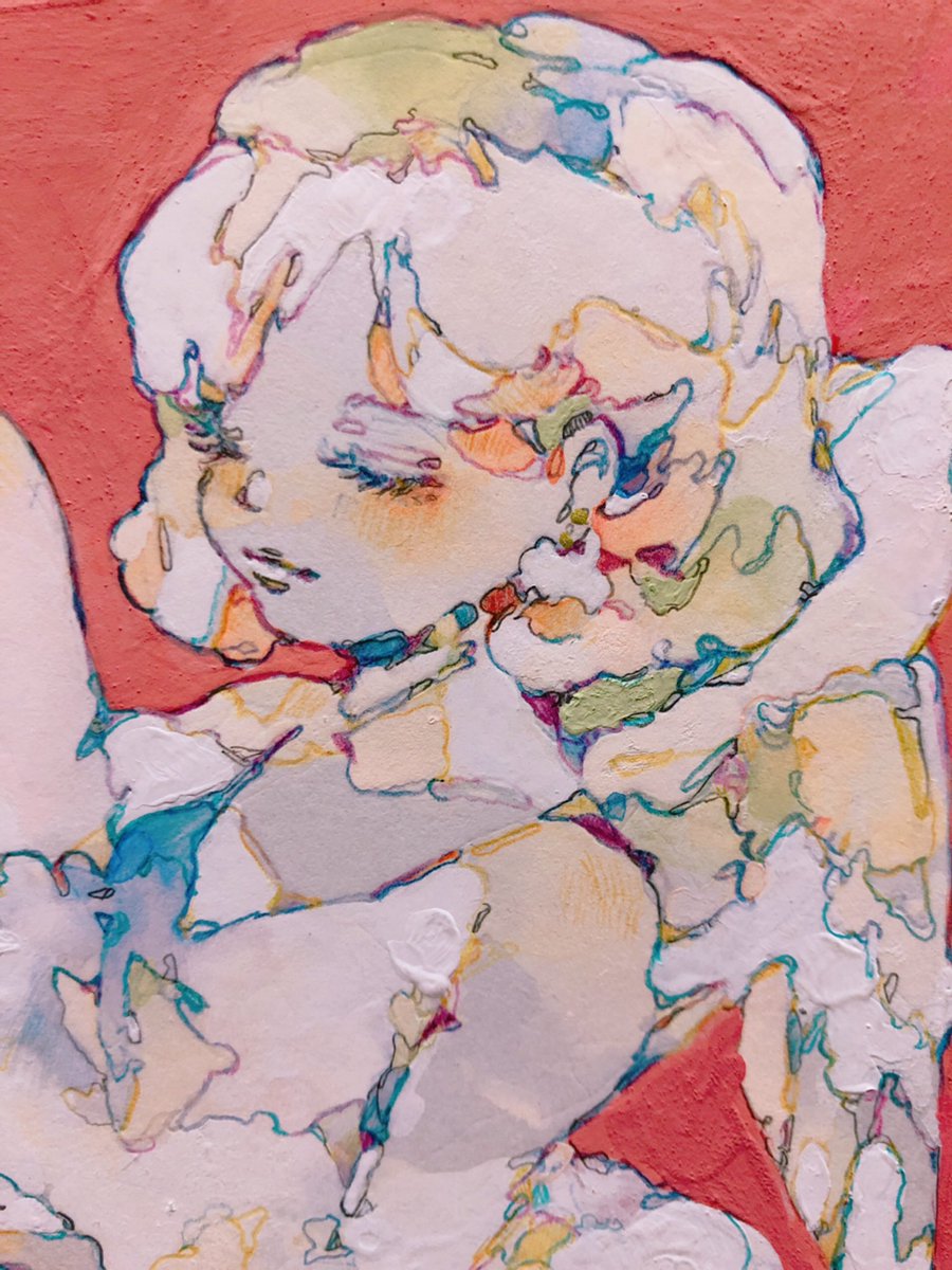 「天使 」|あぽろ‎‎‎︎︎️️️‎️️️️️️⛅️のイラスト