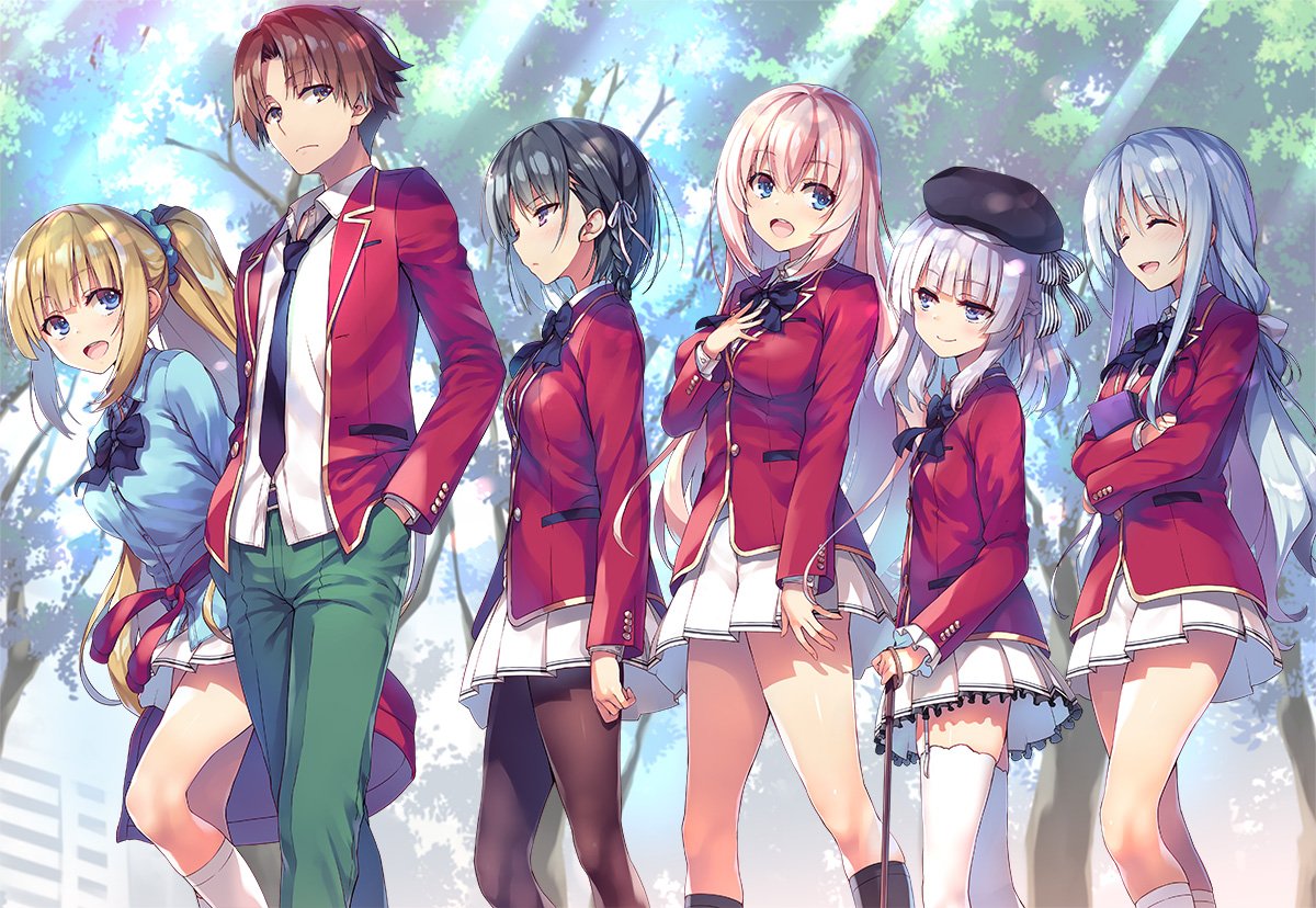 Yato on X: Classroom of the Elite recebeu sinopses nos servidores