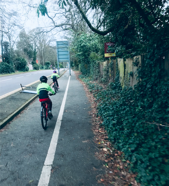 Cycling hills for today's #homeschooling Games. Been keeping fit but kids can't wait to return for more variety 🏉🏊‍♀️🏐🏃‍♂️ in teams & back with their fun Sports Teachers @YMS_Sport (& we needed #Matron today 🩹!)

#LockdownLife #FitnessMotivation #sports #gameslessons #cycling
