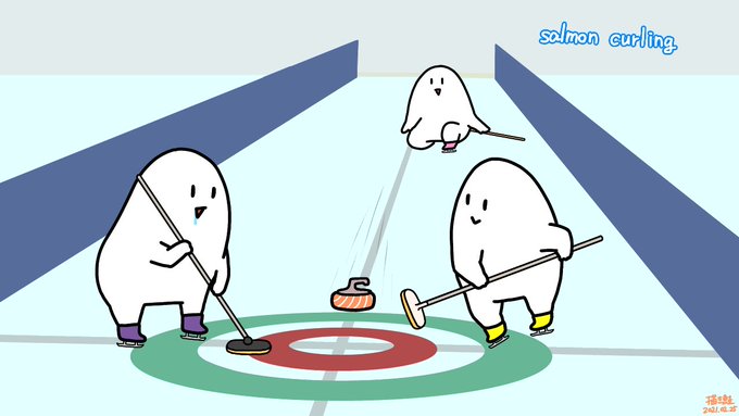 Twoucan サーモンカーリング の注目ツイート イラスト マンガ コスプレ モデル