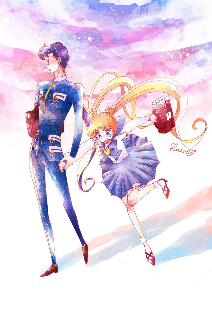 121)【星うさ中心 4冊】セーラームーン 同人誌 星野×うさぎ 他