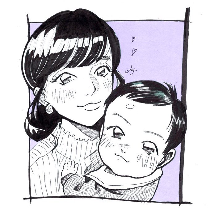 みーてー!なっちゃん(@haruno_102)が描いてくれた私とはーたんを!!!!
私はこのイラストを履歴書に貼りたいくらいだよこれが私の顔ということにしようめちゃ美人やん…はーたんもイケメンにかいてくだすった✨✨ 