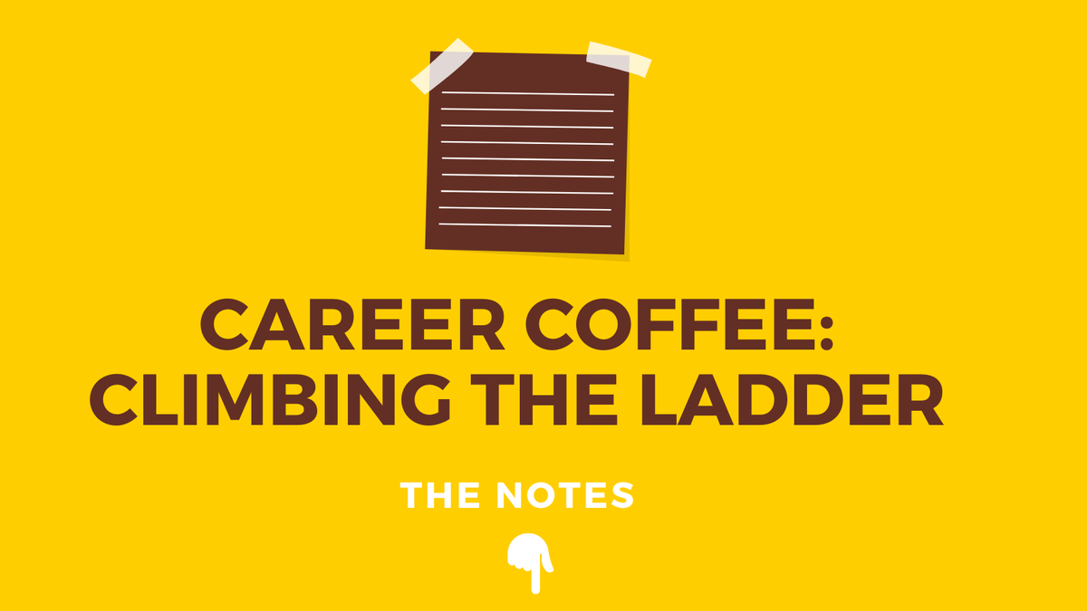 Morning world!

Notes for the amazing <a href="/career_coffee/">Career Coffee</a> @joinClubhouse discussion on Climbing #Career Ladders!

Enjoy 🪜🔆

tinyurl.com/2tk43nt9