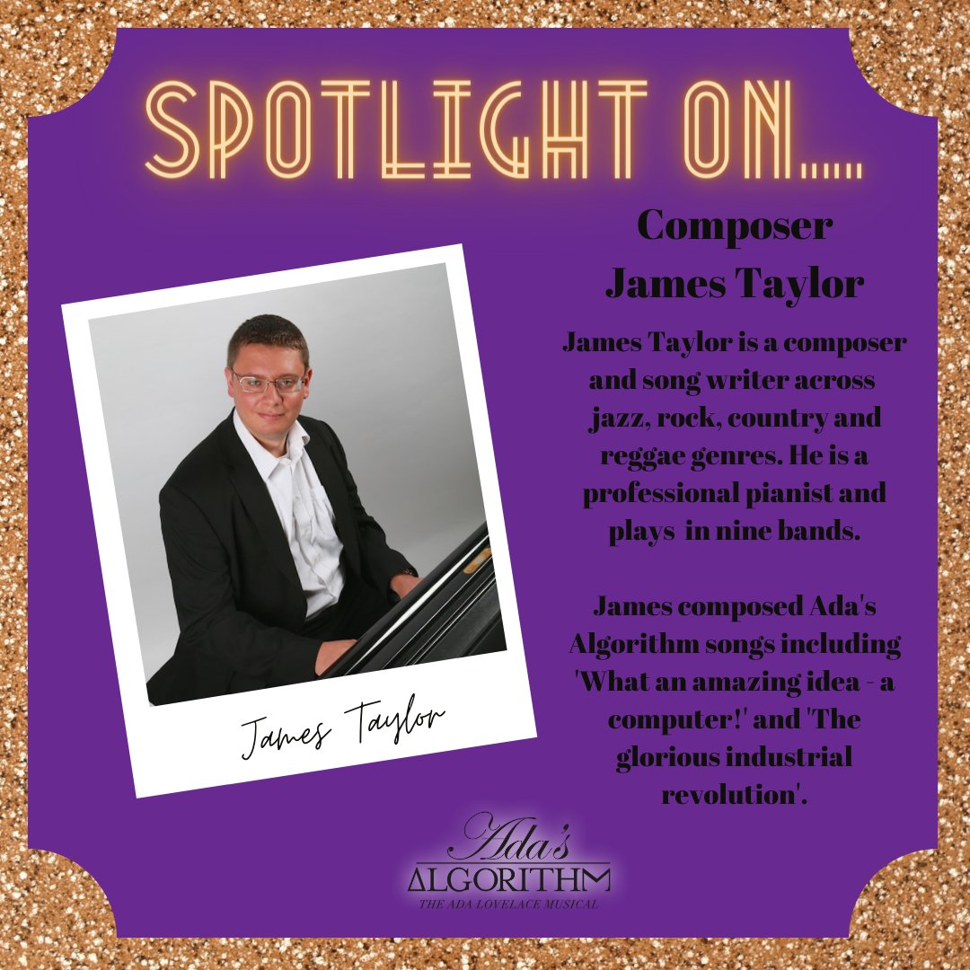 AdasAlgorithm's tweet image. James Taylor is next in our Spotlight On series, bringing his broad ranging #musical experience to our #creative team.🎶

James has been a #composer and #songwriter for over 30 years, and is also a professional #pianist, #keyboard player, #guitarist and #bassist. 🎹🎸
