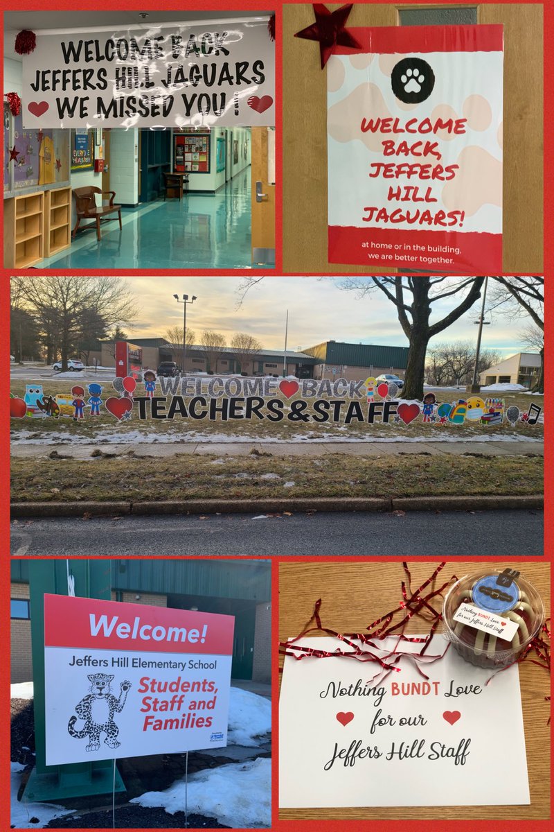 Reunited and it feels SO GOOD! We loved welcoming the JHES staff back into the building yesterday! Thanks to all who helped to the make the transition warm and encouraging! We can’t wait to welcome Group E students back on Monday, March 1!