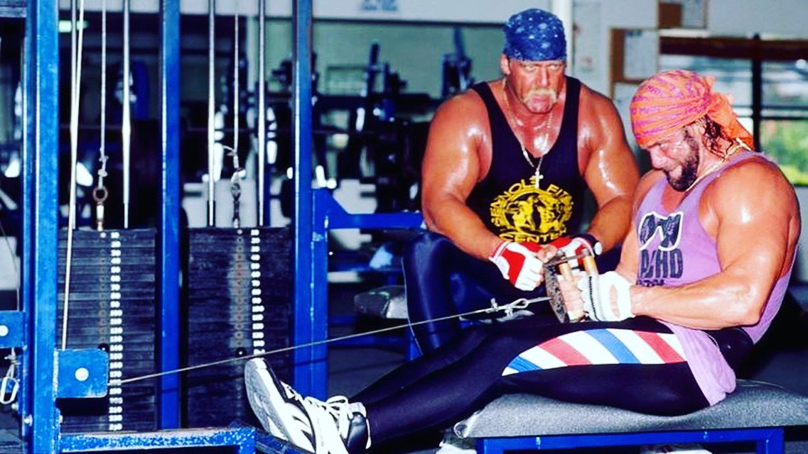 80sWrestling_'s tweet photo. Morning workout! 💪 https://t.co/iwb7pSaiM1