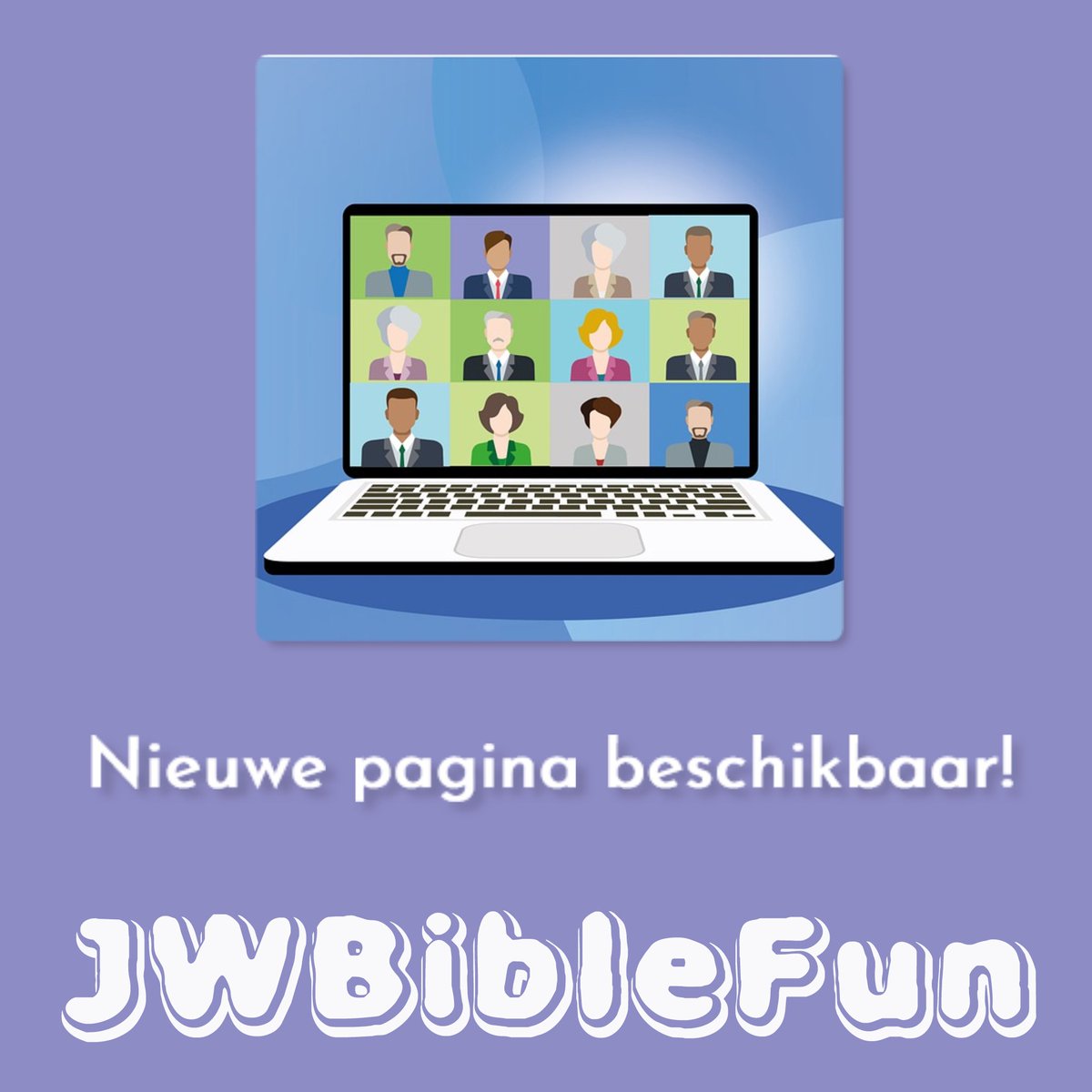 JWBibleFun's tweet photo. Een pagina met Bijbelse spelsuggesties om te spelen tijdens videoconferenties, is beschikbaar op mijn website. Veel plezier! #JWBibleFun #Bijbelactiviteiten #videoconferentie #zoom #gezinsaanbidding #Bijbelspel #gezelschapsspel #jw https://t.co/FZg8iXP4by