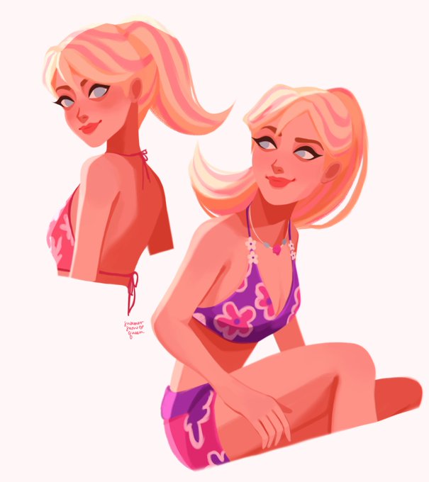 Barbieのtwitterイラスト作品