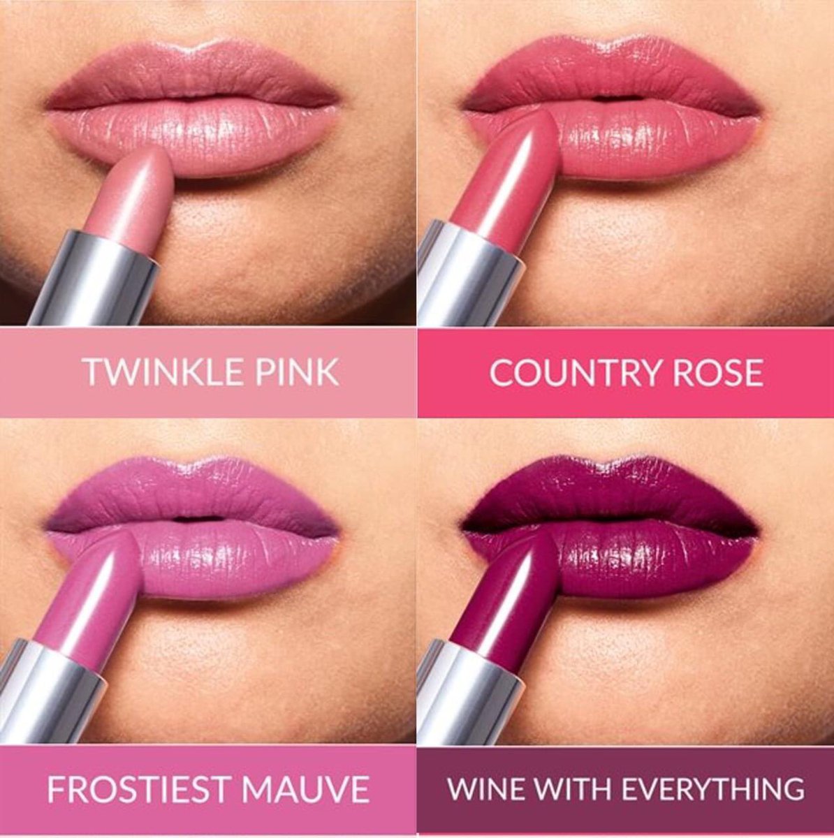 Here's a fun question!
Which of these Avon True Colour Lipstick shades best describes you?
Drop your answers 👇🏼

These unbeatable shades are available from my online store: 
wu.to/SziKME
