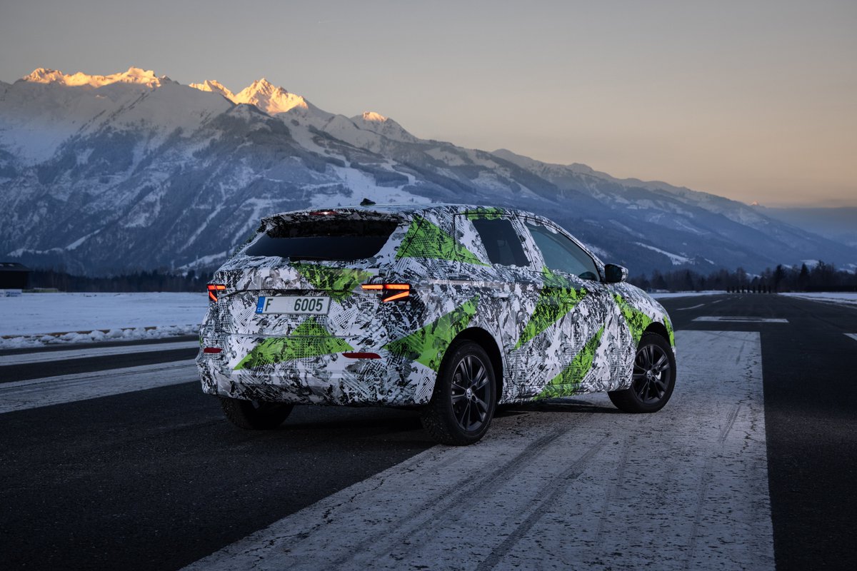 Martin_Preusker's tweet photo. The new #SkodaFabia is bigger, sportier &amp; even safer.
#SKODA presents the fourth generation 22 years after the #FABIA’s debut.
While still under wraps, some important details of the popular small car have now been revealed – take a look!
https://t.co/biEcfADqTj https://t.co/Zf3Vc5DiD2
