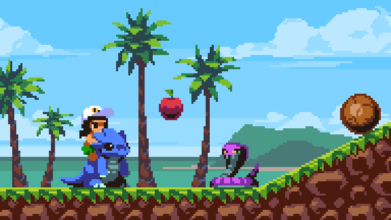 ambivorous's tweet photo. Adventure Island III remake!
I don't know how many other people remember this game, but I used to spend so many hours playing. Definitely one of my favourites!
#pixelart https://t.co/4lQjY0YjkV