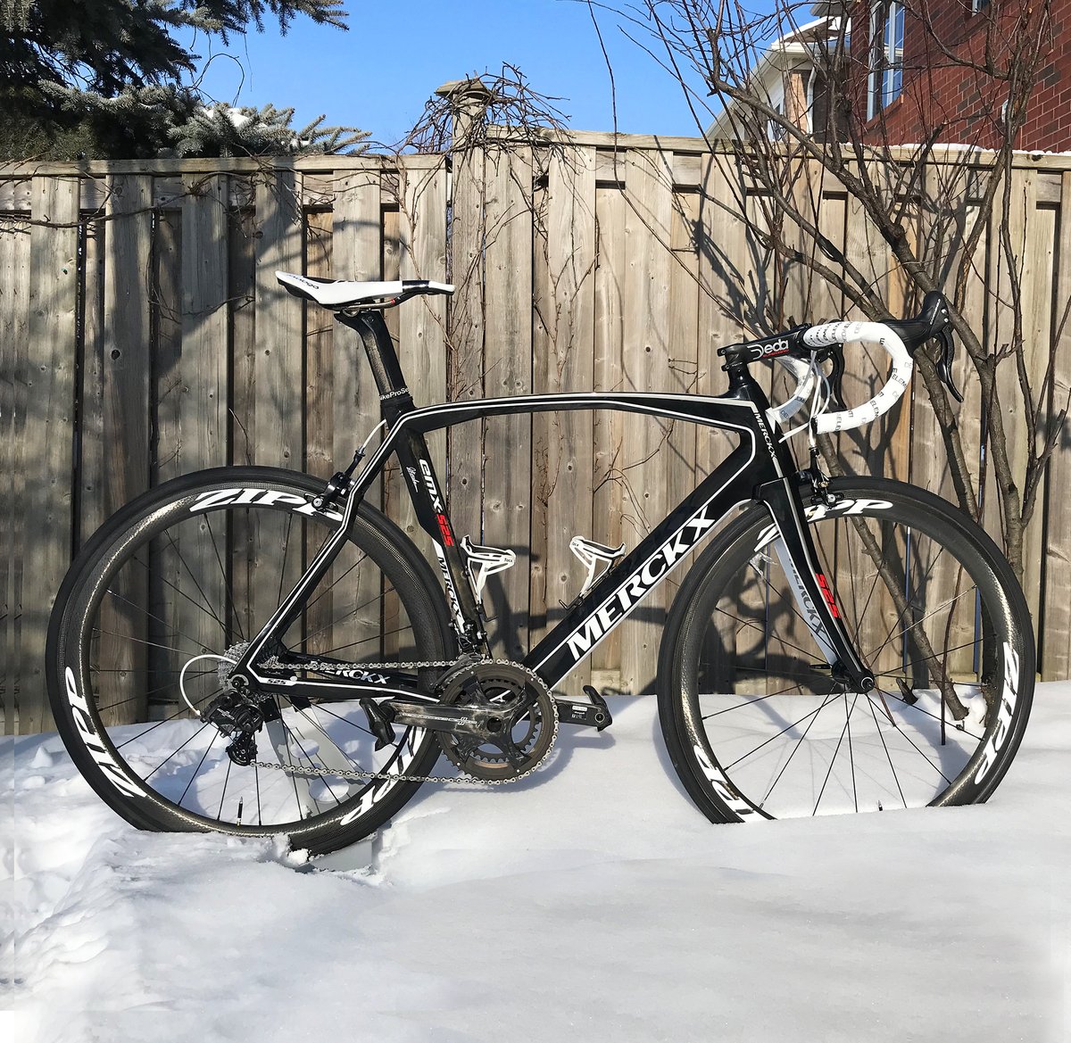 ClementeBotelho's tweet photo. Spring riding still a distant gleam in the eye, but the ‘Beast’ is primed for action!

Thanks to Juan @bikeproservice for the #artisan touch #probikemechanic #weknowspeed

#merckx525 #merckxbikes #campagnolo #zipp #zippspeed #fastrides #bici #biciamore #roadbike https://t.co/YS0jwPKsUg