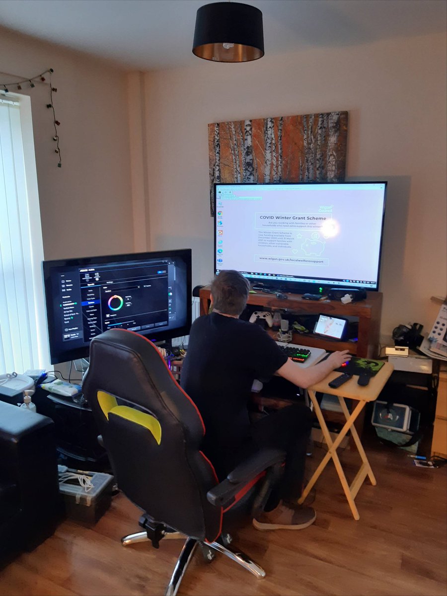 Ben started his work placement this week and has been working from home for the allocations and accommodation team at <a href="/WiganCouncil/">Wigan Council</a>. 

Ben is excited to be part of this important team and is really looking forward to the experience!