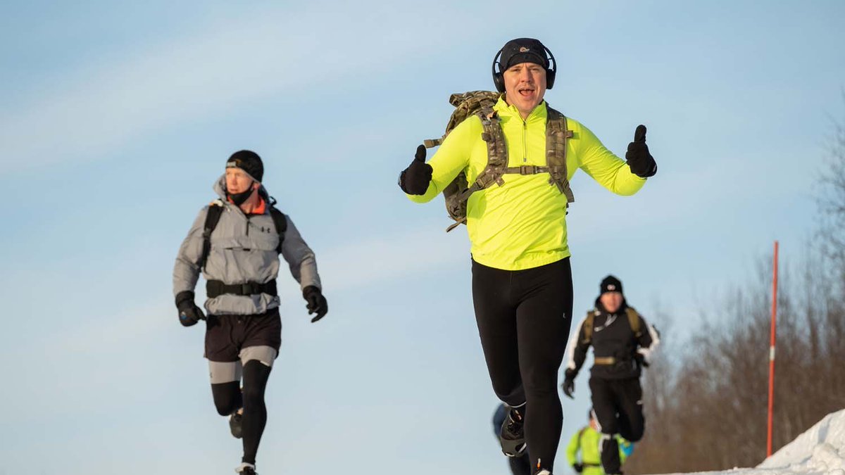 RoyalMarines's tweet photo. Cool Runnings... πββοΈ
#RoyalMarines from across @3_CommandoBde have taken on a pretty unique half marathon across the extreme Arctic terrain during their #WinterDeployment in northern Norway.
πRead more: https://t.co/cdpyl2M34J https://t.co/FZr49rv2Gd