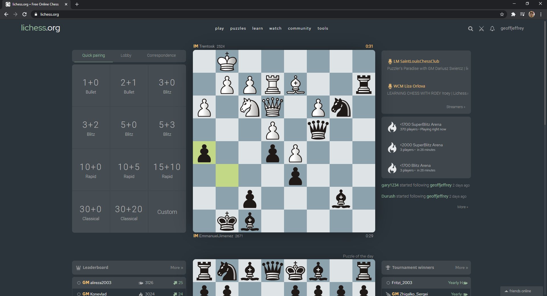 lichess.org on X: The open web means that we can redesign our