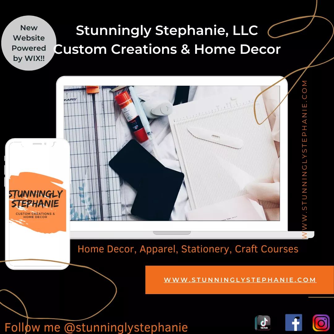 StunninglyS's tweet photo. Exciting news!!! My website just got a Stunning makeover.  Head over to check out the new site and join the 🍾 https://t.co/KclVlKadN5 
#wix #supportsmallbusiness #womeninbusiness #buyblack365 #blackexcellence #stunninglystephanie https://t.co/hVxFk5xEN8