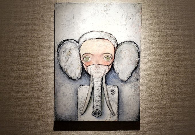 激安正規品 高橋岳人 絵画 きつねと少女 asakusa.sub.jp